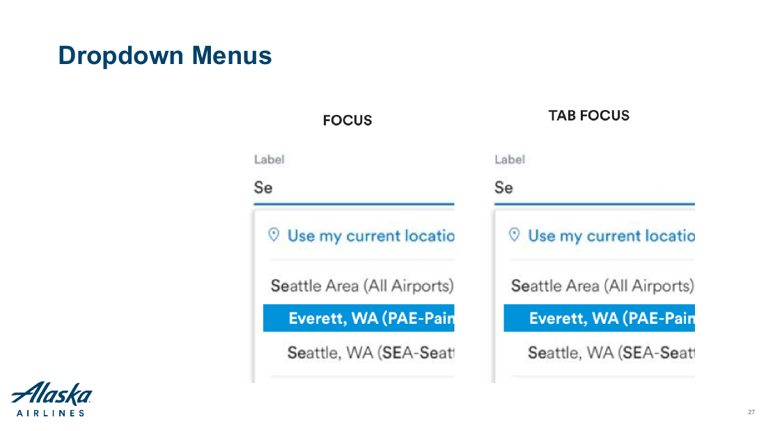 Slide 27 of 27: Dropdown Menus