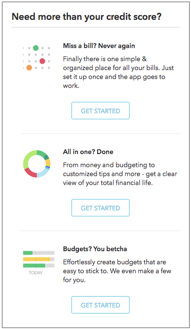 Continuous learning module in the Mint app
