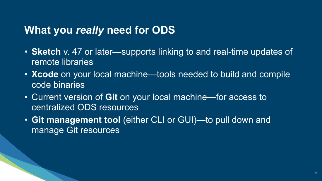 Slide 29 of 32: What you really need for ODS